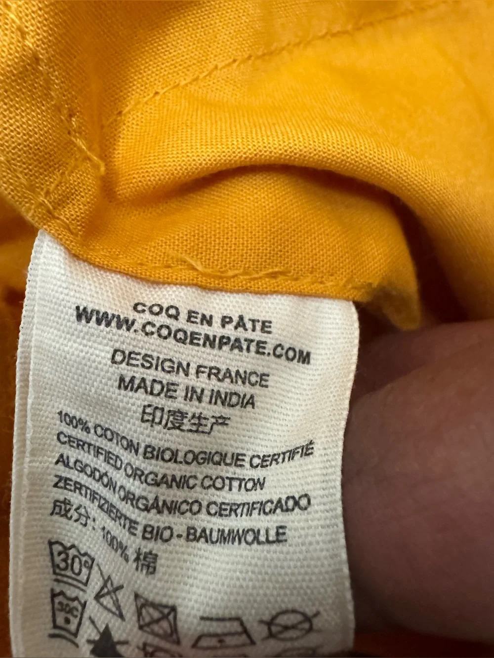 Kids Coq en Pâte x Mibo Organic Cotton Backpack - Yellow Iberian Lynx